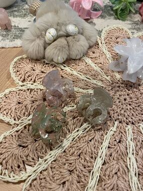 Set of 3 Marble Hair Claws - Soft Neutral Hues ✨✨✨